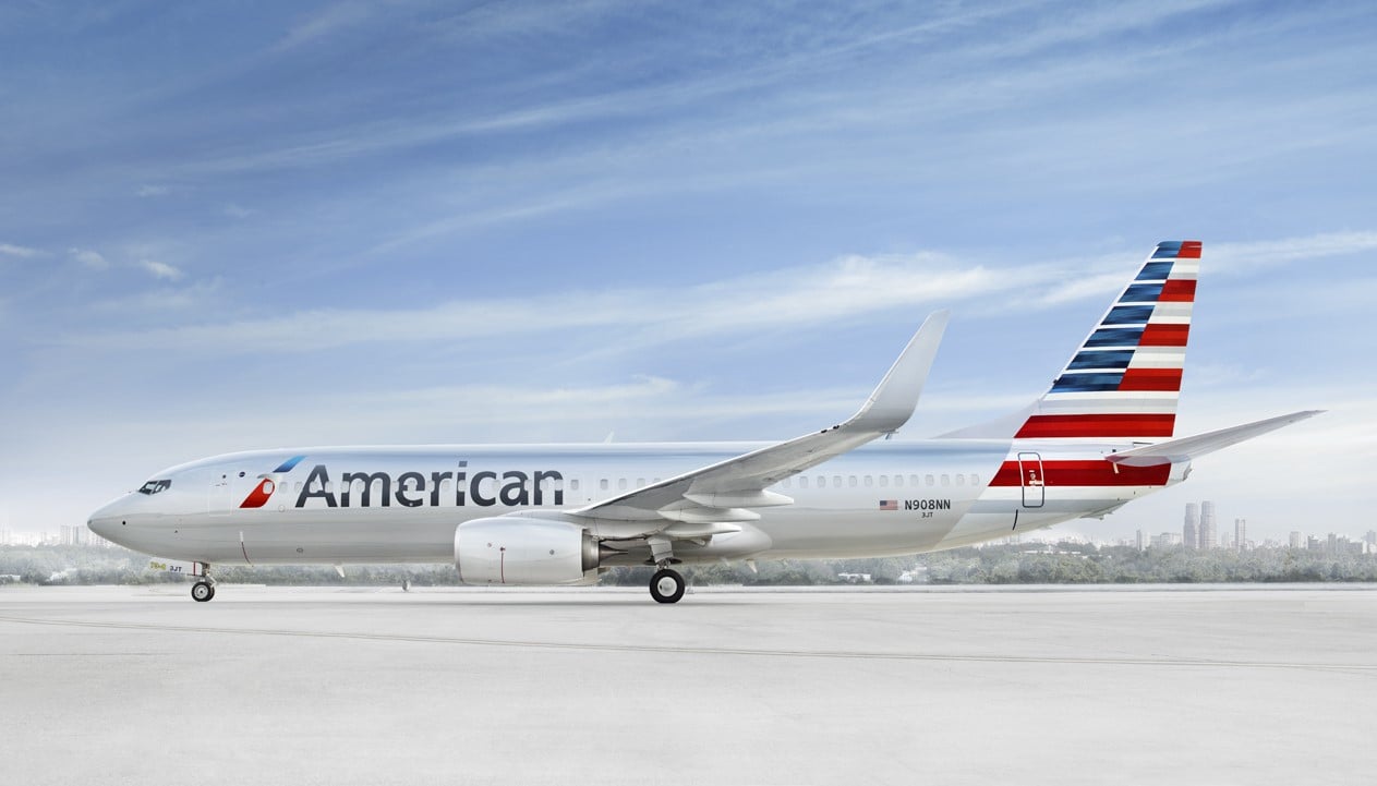 Avión de American Airlines