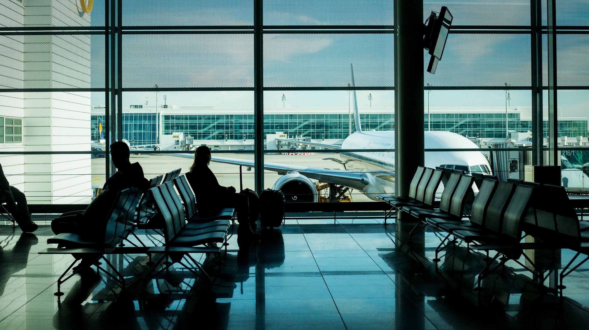 Sala de embarque en aeropuerto