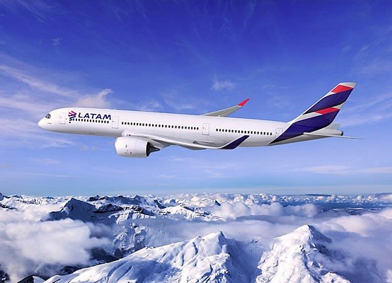 Avión de LATAM Airlines